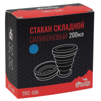 Купить Tramp Стакан силиконовый 200 мл, TRC-126, аквамарин арт. TRC-126