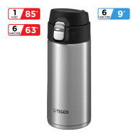Купить Термокружка Tiger MMJ-A361 Clear Stainless 0,36 л (цвет стальной) арт. MMJ-A361 XC