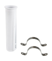 Купить Подставка под удочку белая с кронштейнами в комплекте арт. 009849