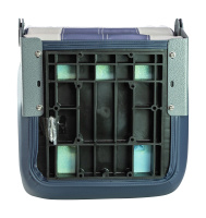 Купить Кресло складное мягкое SPORT с высокой спинкой; синий/серый арт. 1040513