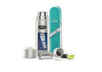 Купить Термос Biostal (0,75 литра), с ситечком и чехлом, стальной арт. NB-750BZ
