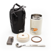 Купить Термоконтейнер для первых или вторых блюд Tiger MCJ-A075 Cauliflower, 0,75 л в сумке арт. MCJ-A075 CK