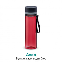 Купить Aveo Бутылка для воды 0,6L Красная (10-01102-111) арт. 10-01102-111