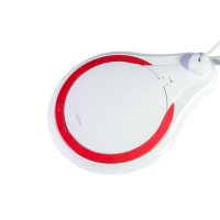 Купить Лупа 8608D 5D (5 дптр, 127 мм) на струбцине с подсветкой LED арт. 25598