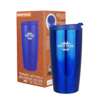 Купить Термокружка Biostal Crosstown (0,5 литра), синяя арт. NMS-500В