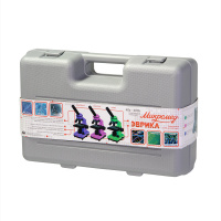 Купить Микроскоп школьный Эврика 40х-400х в кейсе (аметист) арт. 25448