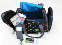 Купить Сумка спортивная Coocazoo SporterPorter Magic Polka Colorful черный/розовый арт. 00129906