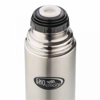 Купить Термос Biostal (1 литр) 2 чашки, стальной арт. NB-1000K2