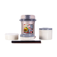 Купить Термос для еды с контейнерами Tiger LWU-B170 Warm Silver арт. LWU-B170 SE