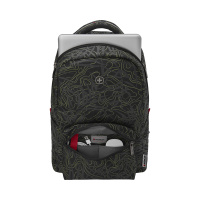 Купить Рюкзак WENGER 16'', черный с рисунком, полиэстер, 36 x 25 x 45 см, 22 л арт. 606466