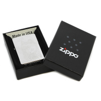 Купить Зажигалка ZIPPO Wolf, с покрытием Brushed Chrome, латунь/сталь, серебристая, матовая, 38x13x57 мм арт. 200 Wolf