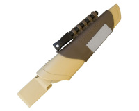 Купить Нож Morakniv BushCraft Survival, нержавеющая сталь, песочный, 11835 арт. 31315
