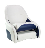 Купить Кресло с болстером Ocean Flip Up, обивка белый/синий винил (упаковка из 2 шт.) арт. 13127-MR_pkg_2