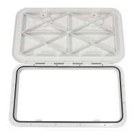 Купить Крышка рундука SEAFLO 353x606мм, белый пластик арт. SFRE1-353-606-01