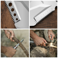 Купить Лопата Naturehike NH20GJ002 многофункциональная  серебряный , 6927595761847 арт. 6927595761847