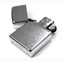 Купить Зажигалка ZIPPO Classic с покрытием Street Chrome™, латунь/сталь, серебристая, матовая, 38x13x57 мм арт. 207