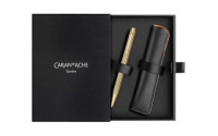 Купить Набор подарочный Caran d’Ache Ecridor - Lights Gold, шариковая ручка + чехол арт. 8902.022