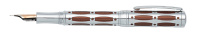 Купить Ручка перьевая Pierre Cardin THE ONE, цвет - серебристый и красный. Упаковка L. арт. PC1001FP-05