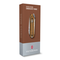 Купить Нож-брелок VICTORINOX Classic SD Colors "Chocolate Fudge", 58 мм, 7 функций, карамельный арт. 0.6223.T55G