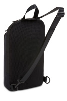 Купить Рюкзак SWISSGEAR с одним плечевым ремнем, черный/красный, полиэстер рип-стоп, 18 x 5 x 33 см, 4 л арт. 3992202550