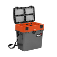 Купить Ящик рыболовный зимний серый/оранжевый (HS-IB-19-GO) Helios арт. HS-IB-19-GO