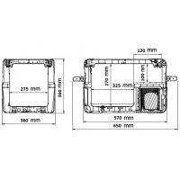 Купить Компрессорный автохолодильник Alpicool C30 (12/24/220V) уценка арт. 990018-у