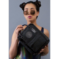Купить Рюкзак Fjallraven Kanken №2 Mini Black Edition, черный, 20х13х29 см, 7 л арт. F24261-550