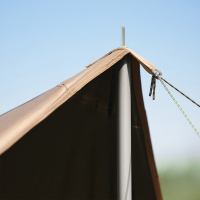 Купить Тент Naturehike Yunxiao Canopy Lite CNK2350WS015, 150D, 500-390*380 см для кемпинга, светло-коричневый (с двумя стойками), 6976023926334 арт. 6976023926334