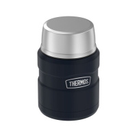 Купить Термос для еды Thermos с ложкой SK3000 MMB (0,47 литра), синий арт. 562876