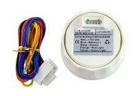 Купить Указатель уровня топлива цифровой 4-20 мА; белый циферблат; белый ободок; д. 52 мм арт. KY10308