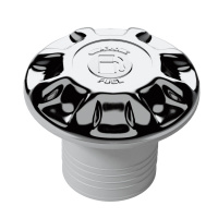 Купить Горловина заливная для бензина под шланг 50 мм, пластик, хром арт. TP2188