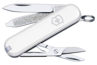 Купить Нож Victorinox Classic Nail Clip 580, 65 мм, 8 функций, белый арт. 0.6463.7