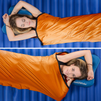 Купить Вкладыш в спальный мешок Naturehike NH17N002-D оранжевый арт. 6927595700815