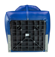 Купить Кресло мягкое складное; обивка винил; цвет синий/серый; Marine Rocket арт. 75116GB-MR