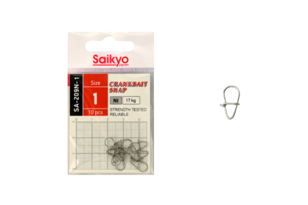 Купить Застежка Saikyo SA-209N-1 - 10 шт арт. SA-209N-1
