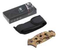 Купить Нож складной Stinger, 95 мм, (жёлто-зелёный камуфляж), рукоять: алюминий (жёлто-зелёный камуфляж) арт. FK-013X