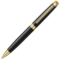 Купить Caran d’Ache Leman - Ebony Black Lacquer GP, шариковая ручка, F арт. 4789.282