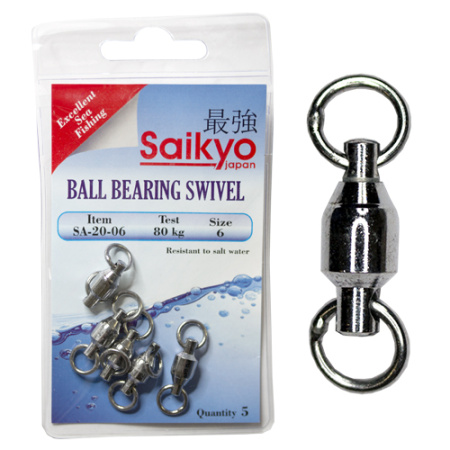 Купить Морской вертлюг Saikyo SA-20-06 -5шт арт. SA-20-06