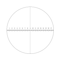 Купить Окуляр 10х/18 со шкалой (М1 М2 inf.) арт. 28071