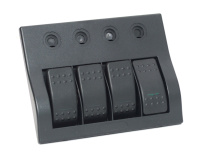 Купить Панель бортового питания 4 переключателя; автоматы арт. AES1214354