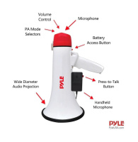 Купить Мегафон PYLE PMP40 (упаковка из 4 шт.) арт. PMP40_pkg_4