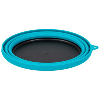 Купить Tramp Тарелка силиконовая с пластиковым дном 550 мл, TRC-123, аквамарин арт. TRC-123