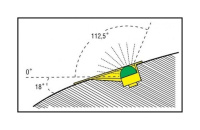 Купить Огонь ходовой зеленый 138х63х50 мм, хромированный корпус арт. 30921