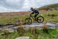 Купить Водонепроницаемые носки DexShell Ultralite Bamboo Black-Pink M (39-42), DS643PM арт. DS643PM