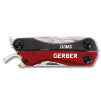 Купить Мультитул Gerber Essentials Dime Micro Tool, красный, (1003723), 31-001040 арт. 31-001040