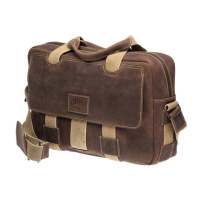 Купить Сумка Klondike Native, коричневая, 44х10х33 см арт. KD1130-03