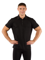 Купить Футболка  мужская DINGO/ кор. рукав/ шерсть 160/ черный / XXL, DINGO9090XXL арт. DINGO9090XXL