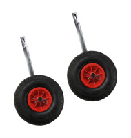 Купить Колеса транцевые для надувных лодок нерж., 260 мм (упаковка из 3 шт.) арт. 03023_pkg_3