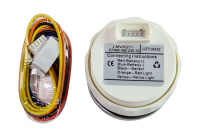 Купить Указатель уровня пресной воды 240-33 Ом (US); белый циферблат; нержавеющий ободок; д. 52 мм арт. JMV00271_KY11101