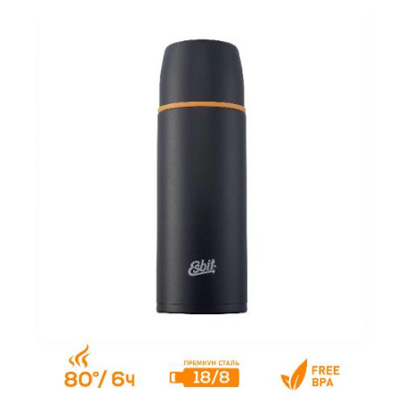 Купить Термос Esbit VF1000ML, черно-оранжевый, 1 л арт. VF1000ML